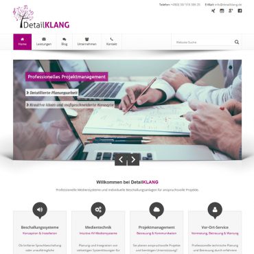 DetailKLANG | Mediensysteme und Beschallungstechnik